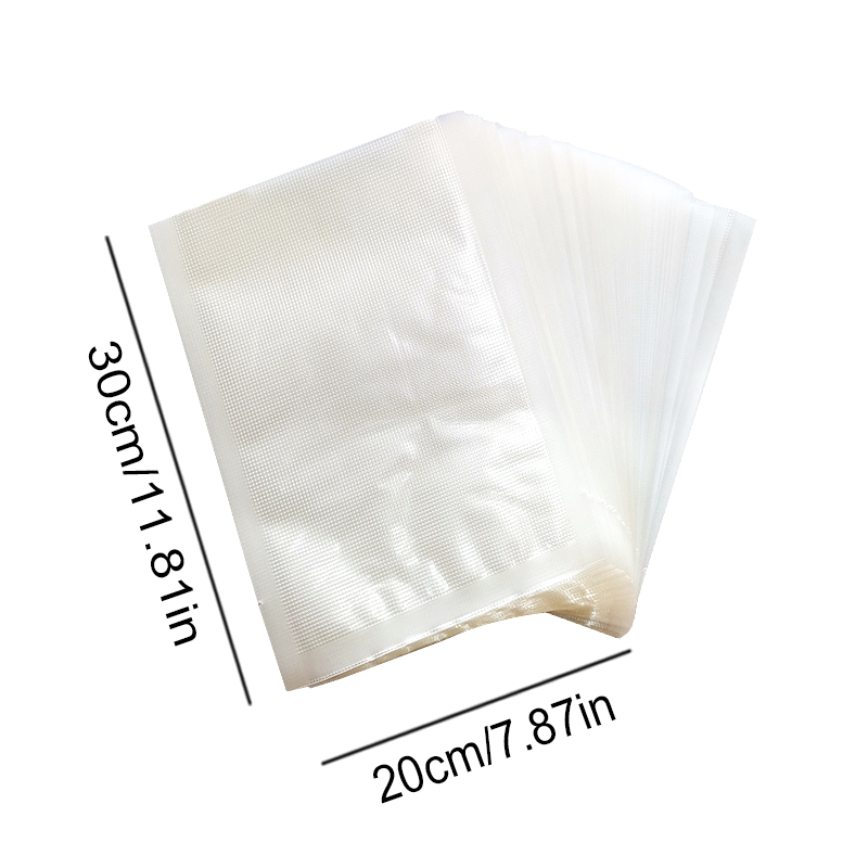 100PC 20x30cm Vacuum Bag for V - Food Storage Bags Reusable ulasan dan harga