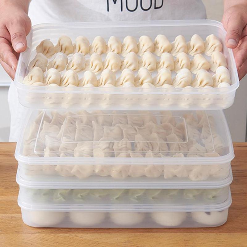 New·Kitchen Storage Box Refrig - Food Storage Organiser ulasan dan harga