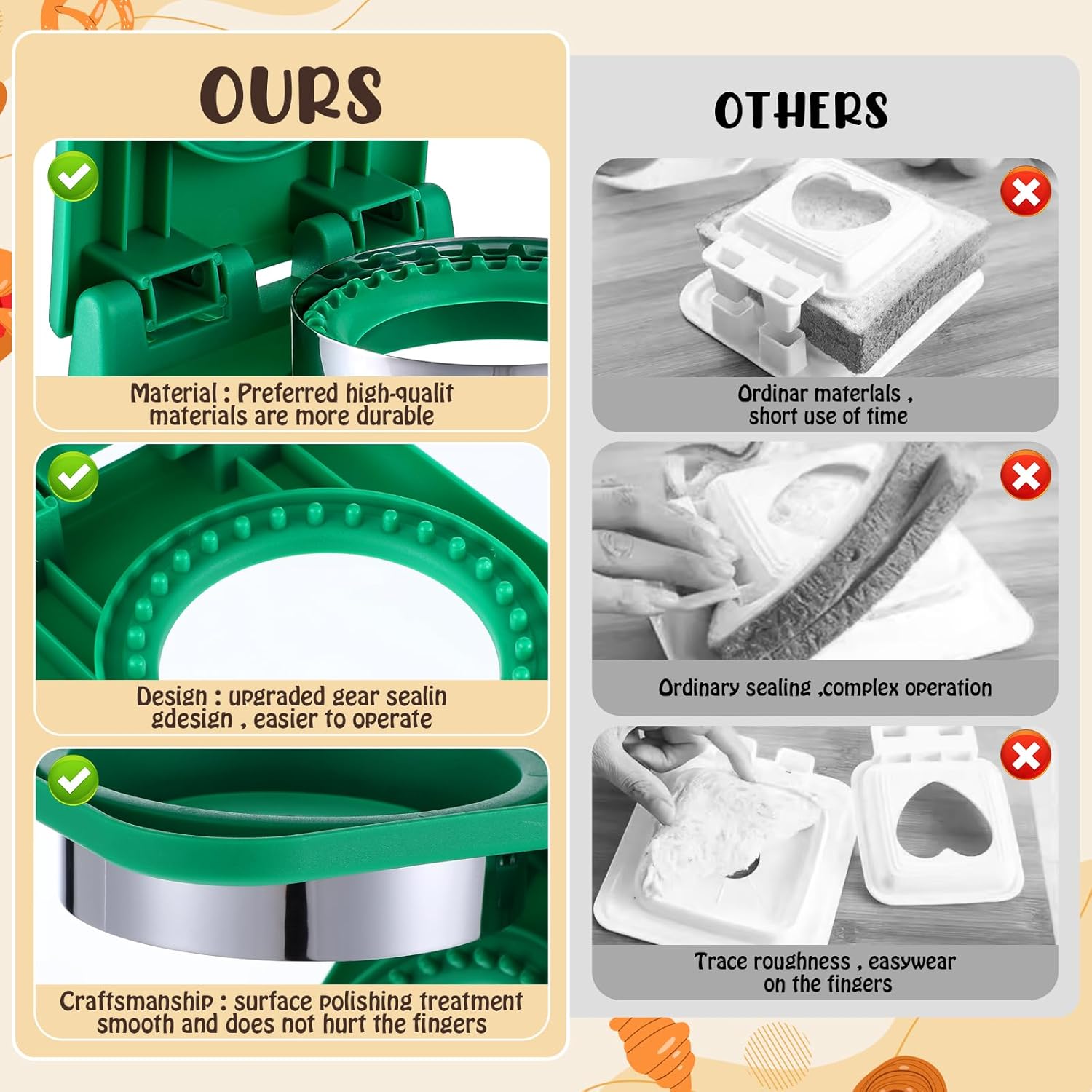 Kids Lunch Sandwich Cutter and - Stainless Lunch Box ulasan dan harga
