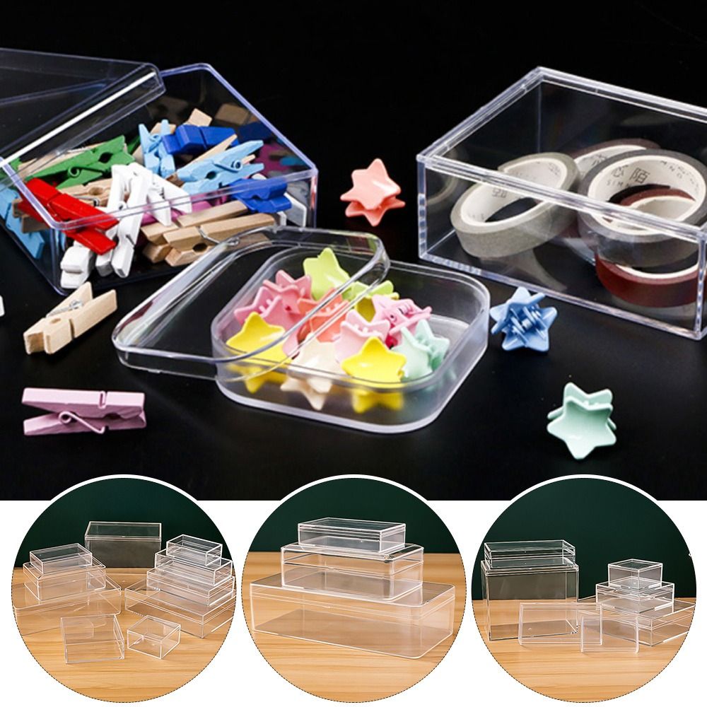 Thickened Rectangular Acrylic  - Food Storage In Plants ulasan dan harga