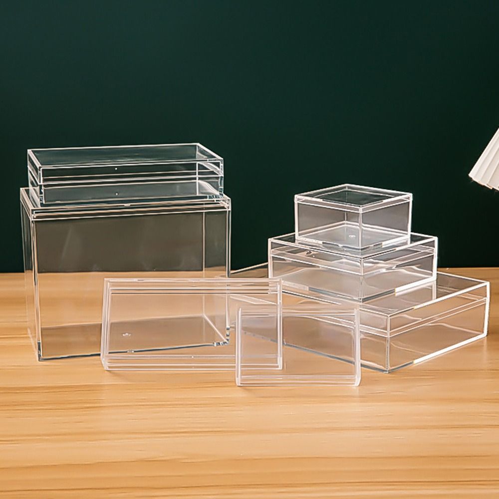 Thickened Rectangular Acrylic  - Food Storage In Plants ulasan dan harga