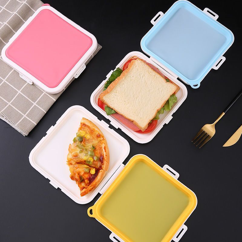 1pc Portable Sandwich Crisper  - Food Storage Bags Reusable ulasan dan harga