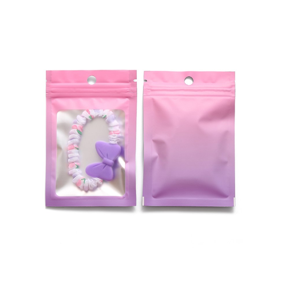 50pcs Gradient Bags Resealable - Food Storage Mylar Bags ulasan dan harga