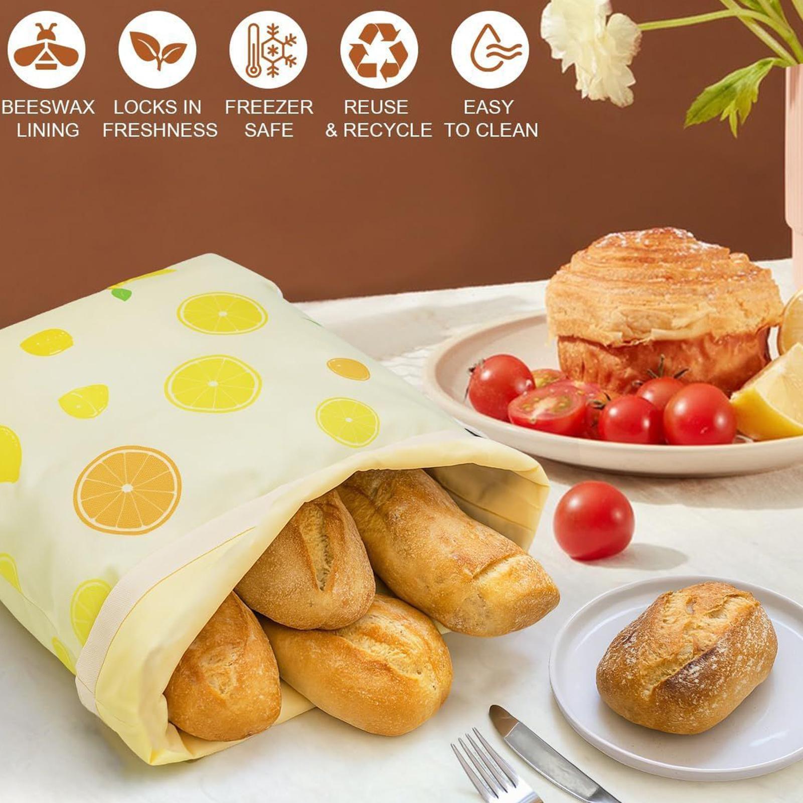 Bread Bags Reusable Reusable B - Food Storage Bags Reusable ulasan dan harga