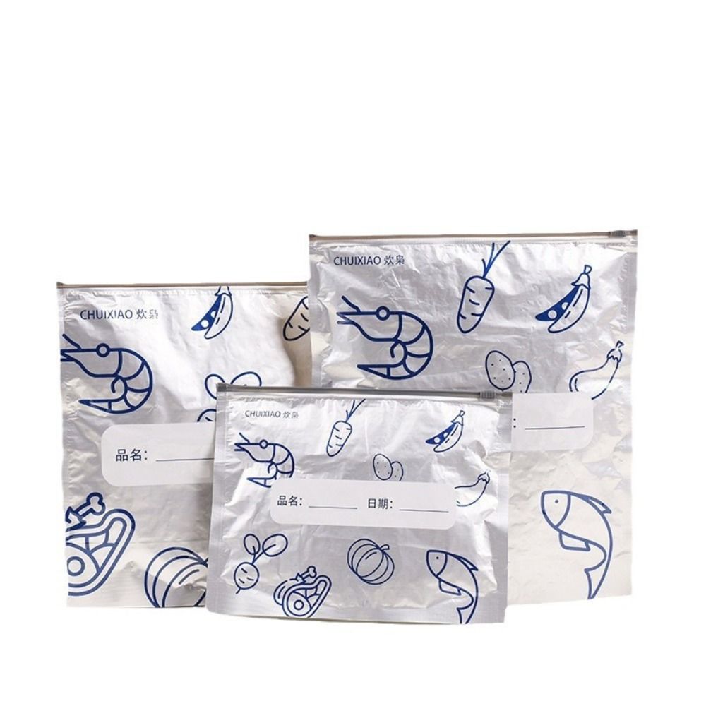 10Pcs/Bag Large Capacity Alumi - Food Storage Bags Reusable ulasan dan harga