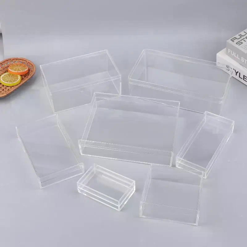 New Thickened Rectangular Acry - Food Storage In Plants ulasan dan harga