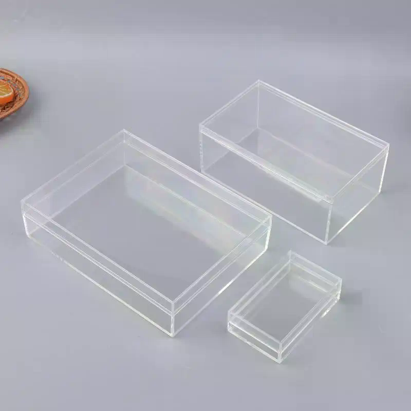 New Thickened Rectangular Acry - Food Storage In Plants ulasan dan harga