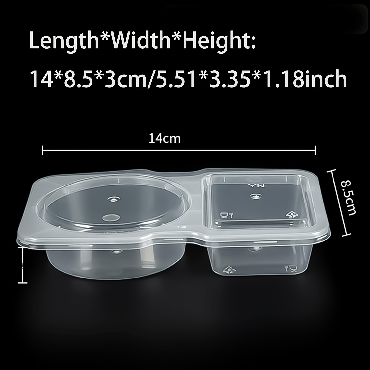 10Pcs Food Storage Containers  - Food Storage Plastic Containers With Lids ulasan dan harga
