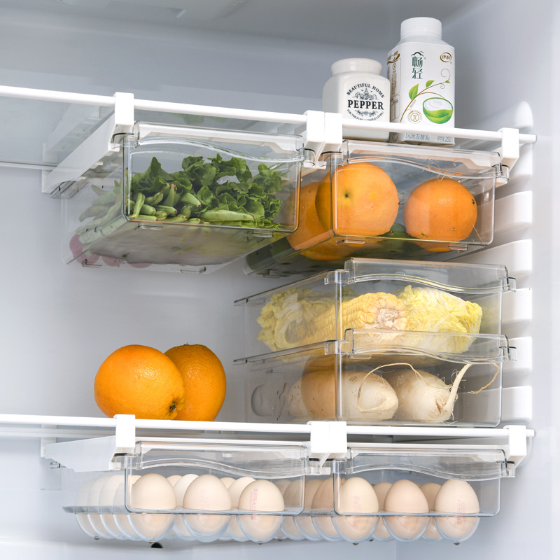 Refrigerator egg storage box,  - Food Storage Drawers ulasan dan harga
