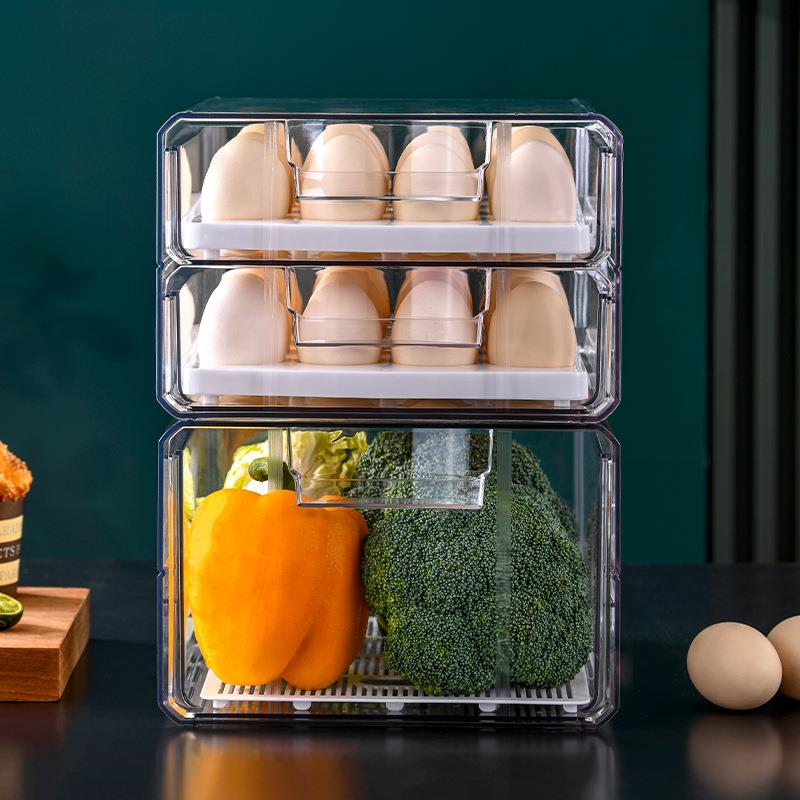 Kitchen Refrigerator Food Stor - Food Storage Drawers ulasan dan harga