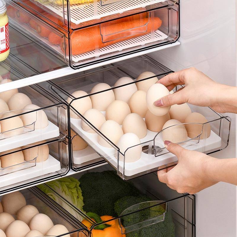 Kitchen Refrigerator Food Stor - Food Storage Drawers ulasan dan harga
