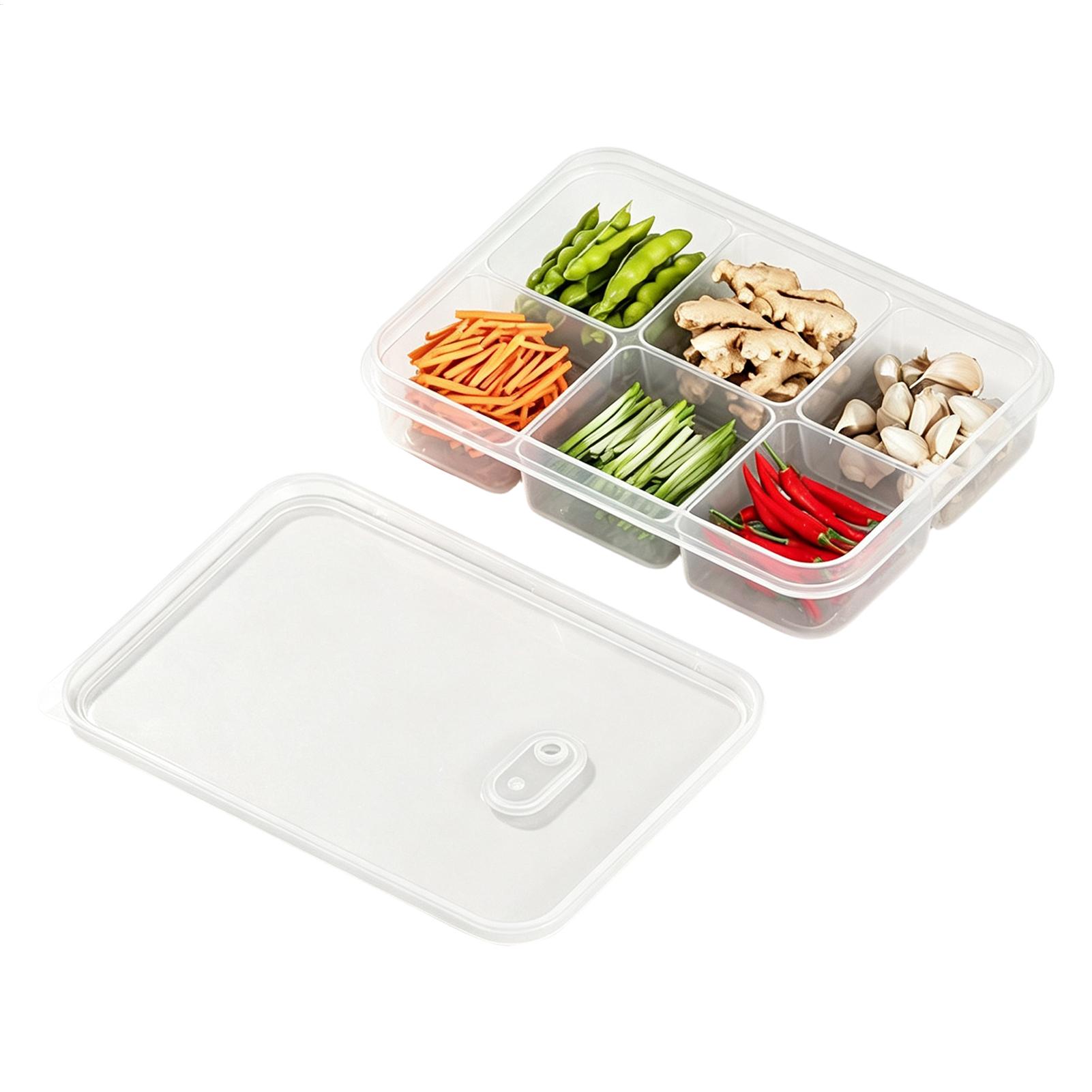 1PC Refrigerator Storage Box M - Food Storage Plastic Containers With Lids ulasan dan harga