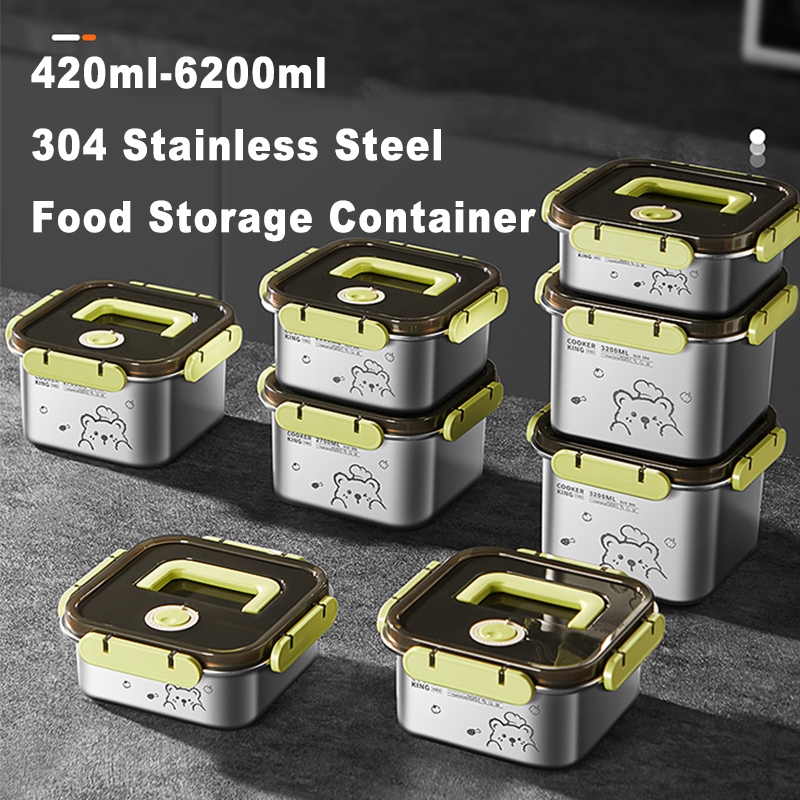 COOKER KING 420ml-6200ml Large - Stainless Lunch Box ulasan dan harga