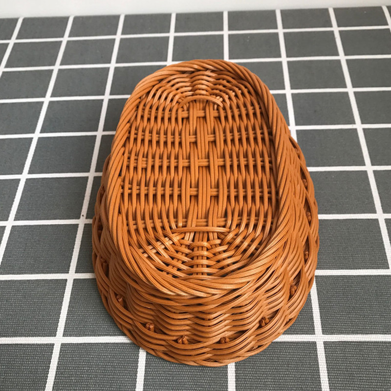 Oval Rattan Woven Storage Bask - Food Storage In Plants ulasan dan harga