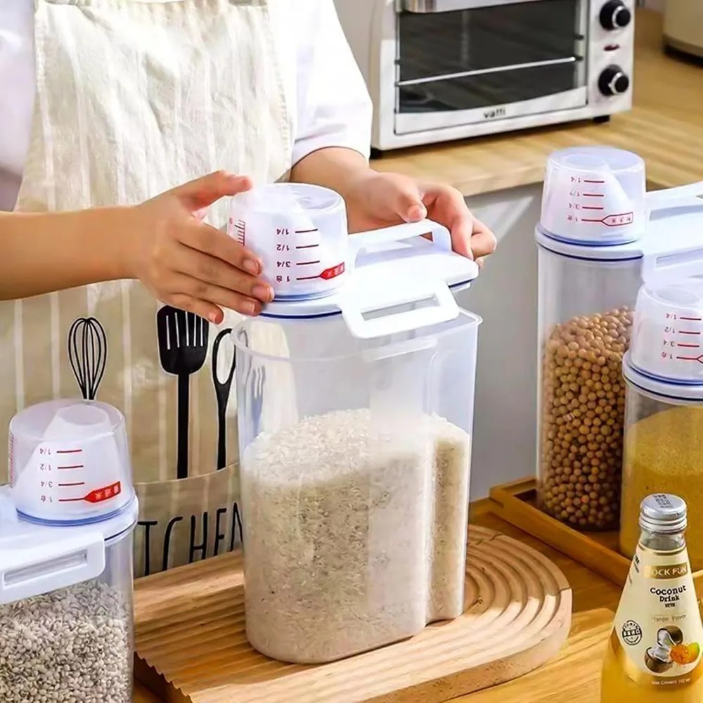 Rice Dry Food Storage Containe - Food Storage Time ulasan dan harga