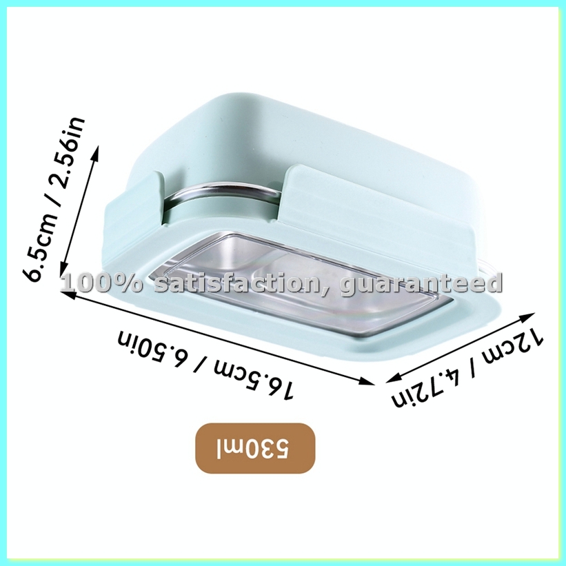 304 Stainless Steel Divided Be - Stainless Lunch Box ulasan dan harga
