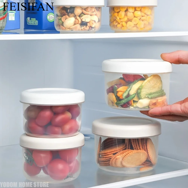 Portable Round Plastic Food St - Food Storage Plastic Containers With Lids ulasan dan harga