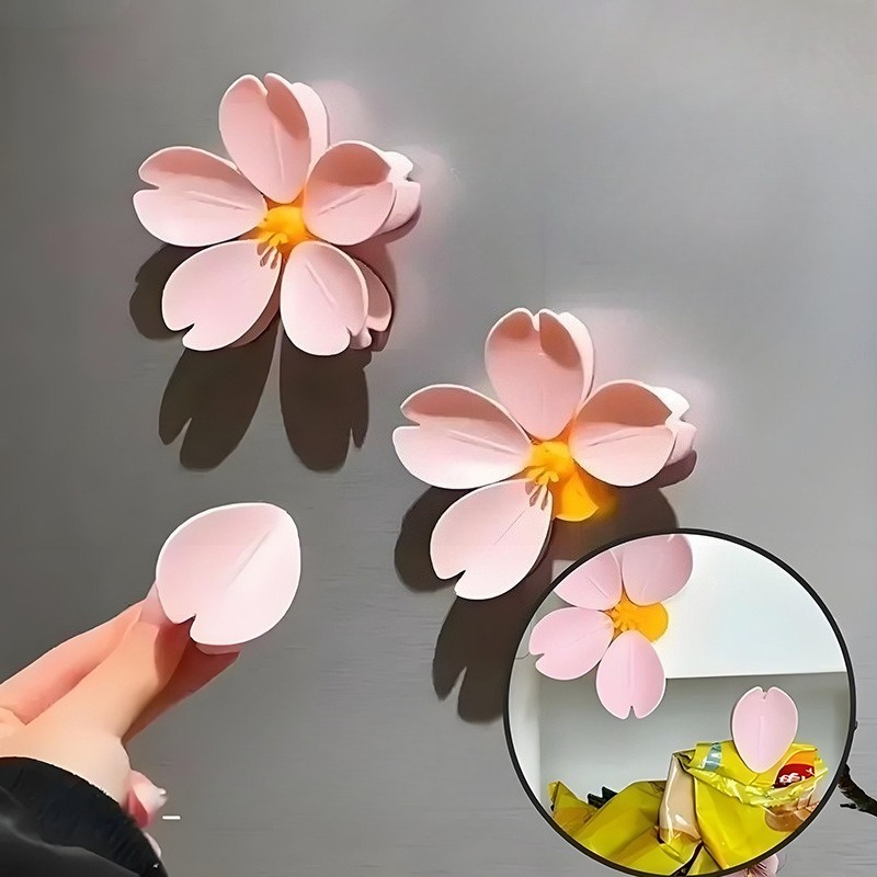 Sakura Magnetic Clip Creative  - Food Storage In Plants ulasan dan harga